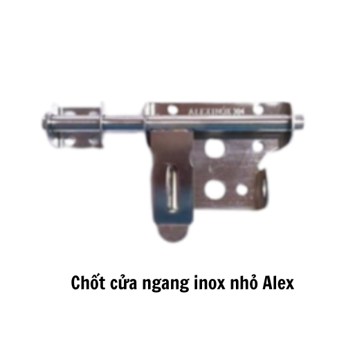 Chốt cửa ngang inox nhỏ Alex