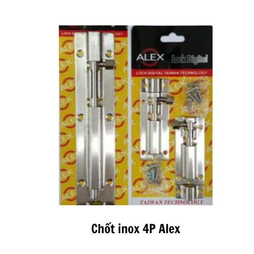 Chốt inox 4P Alex