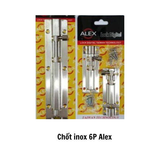 Chốt inox 6P Alex