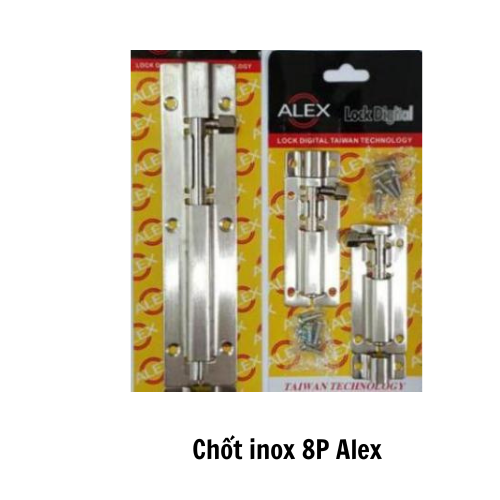 Chốt inox 8P Alex