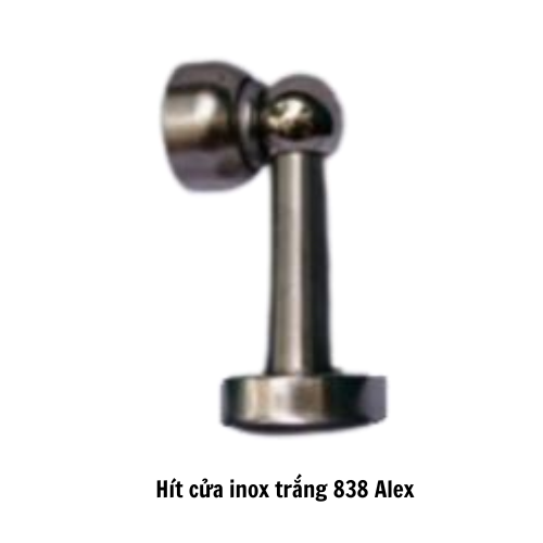 Hít cửa inox trắng 838 Alex