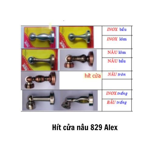 Hít cửa nâu 829 Alex