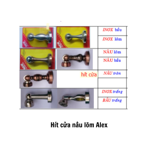 Hít cửa nâu lõm Alex