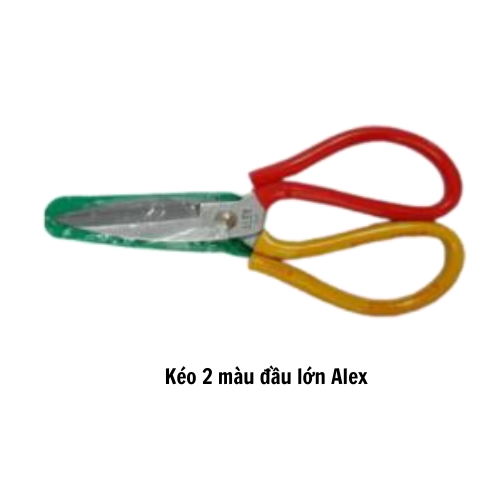 Kéo 2 màu đầu lớn Alex