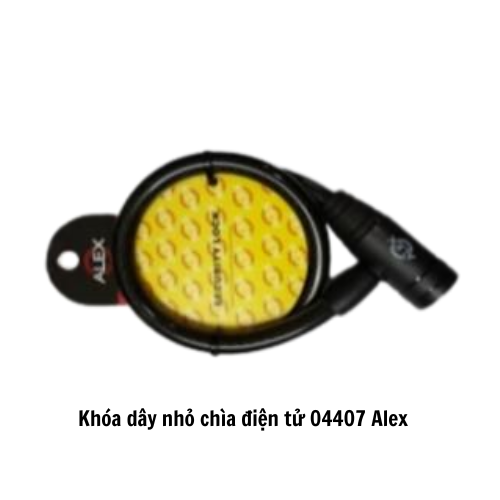 Khóa dây nhỏ chìa điện tử 04407 Alex