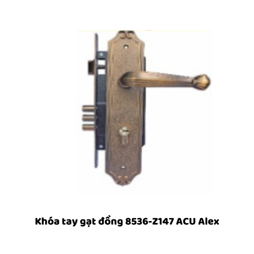 Khóa tay gạt đồng 8536-Z147 ACU Alex