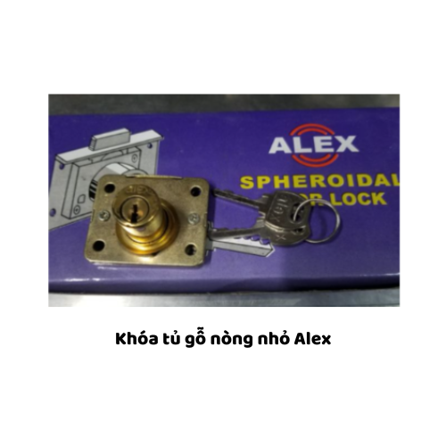 Khóa tủ gỗ nòng nhỏ Alex