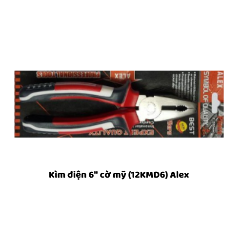 Kìm điện 6" cờ mỹ (12KMD6) Alex