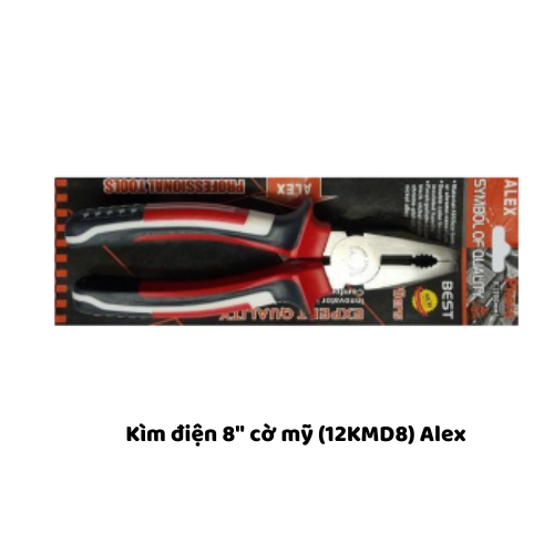 Kìm điện 8" cờ mỹ (12KMD8) Alex