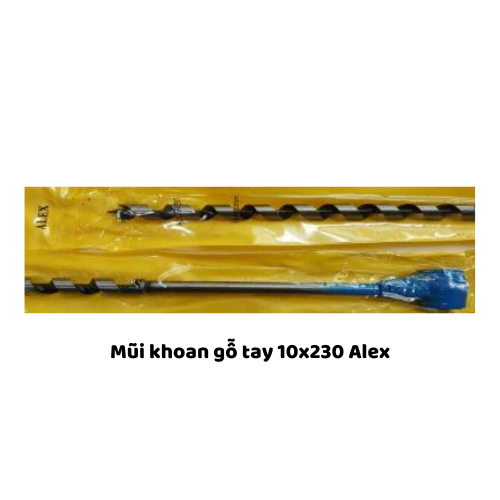 Mũi khoan gỗ tay 10x230 Alex