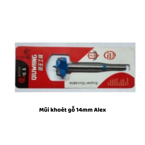 Mũi khoét gỗ 14mm Alex