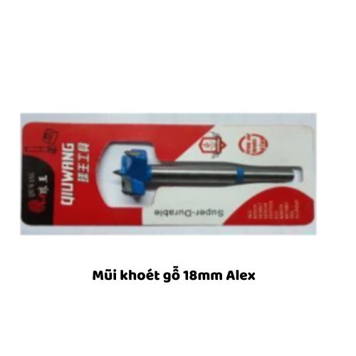 Mũi khoét gỗ 18mm Alex