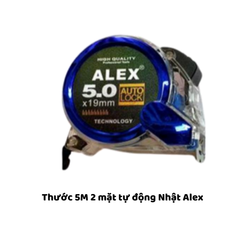 Thước 5M 2 mặt tự động Nhật Alex