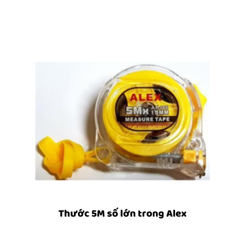 Thước 5M số lớn trong Alex