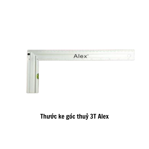 Thước ke góc thuỷ 3T Alex