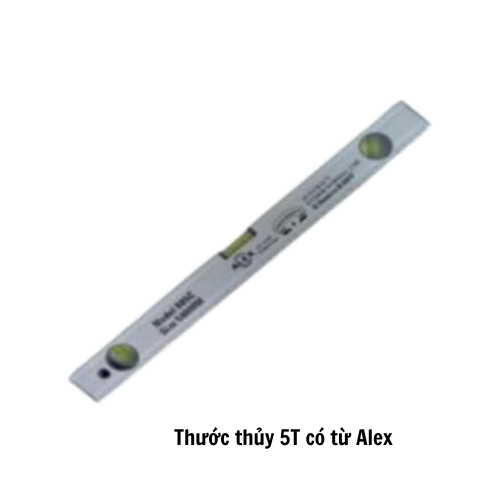 Thước thủy 5T có từ Alex