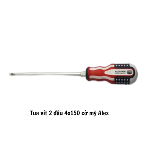 Tua vít 2 đầu 4x150 cờ mỹ Alex