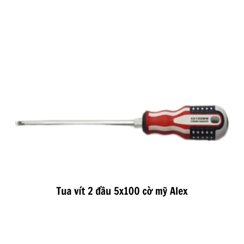 Tua vít 2 đầu 5x100 cờ mỹ Alex