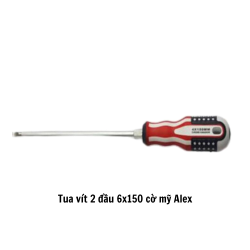 Tua vít 2 đầu 6x150 cờ mỹ Alex