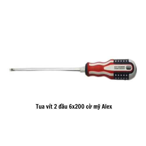 Tua vít 2 đầu 6x200 cờ mỹ Alex