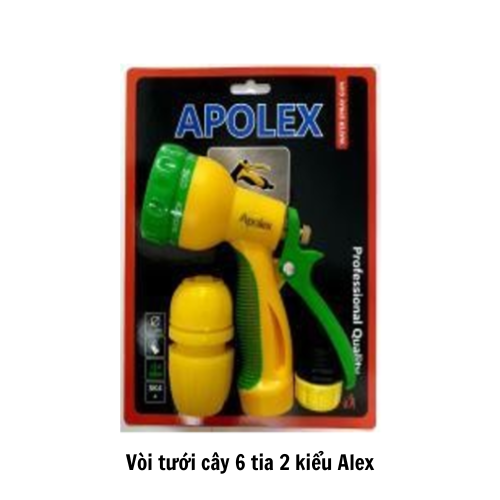 Vòi tưới cây 6 tia 2 kiểu Alex