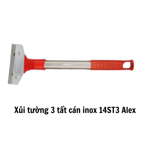 Xủi tường 3 tất cán inox 14ST3 Alex