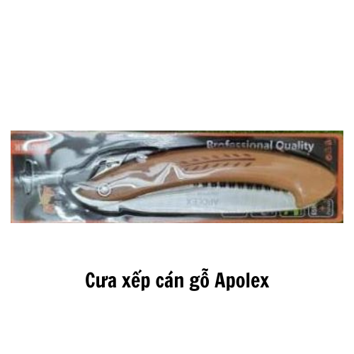 Cưa xếp cán gỗ Apolex