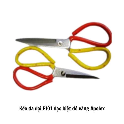 Kéo da đại PJ01 đặc biệt  đỏ vàng Apolex