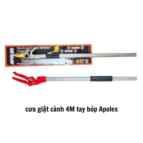 cưa giật cành 4M tay bóp Apolex