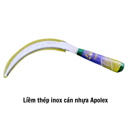 Liềm thép inox cán nhựa Apolex