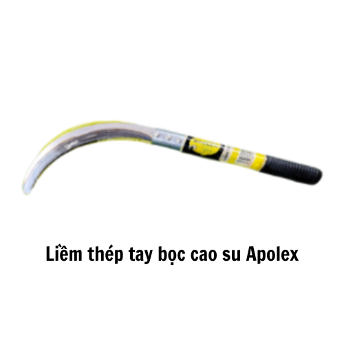 Liềm thép tay bọc cao su Apolex