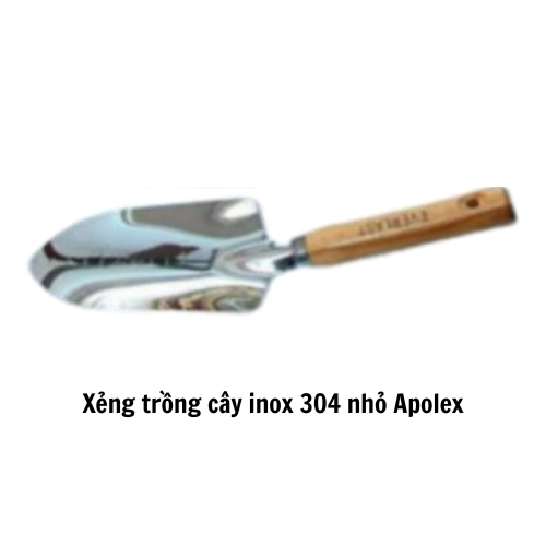 Xẻng trồng cây inox 304 nhỏ Apolex