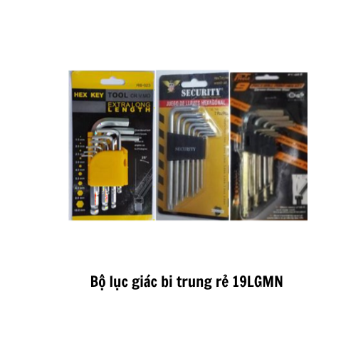 Bộ lục giác bi trung rẻ 19LGMN