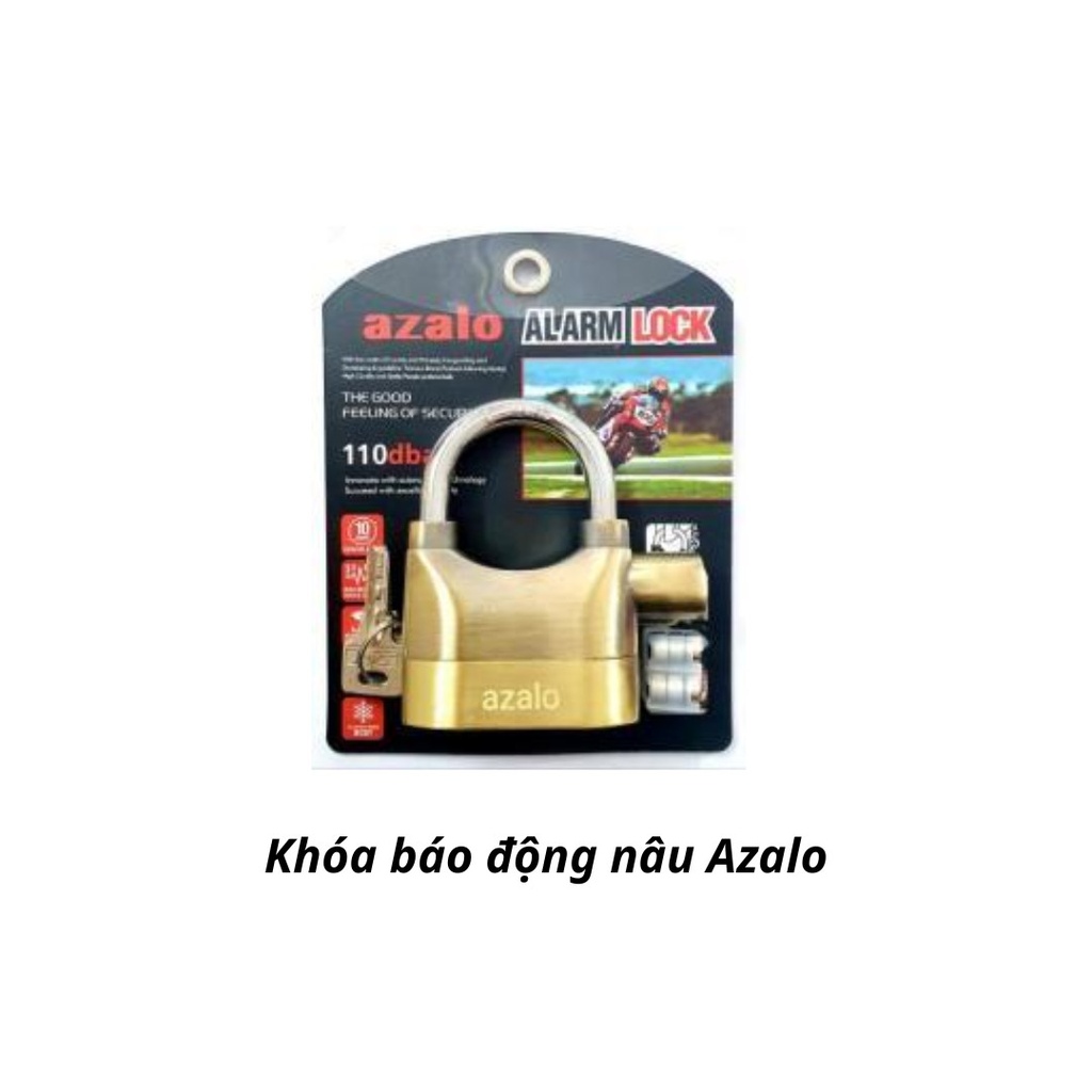 Khóa báo động nâu Azalo