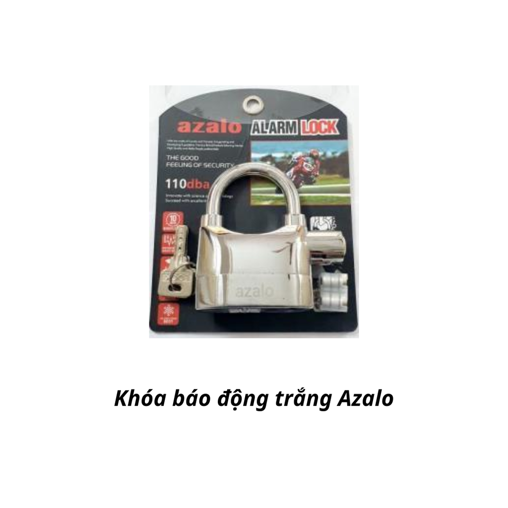 Khóa báo động trắng Azalo