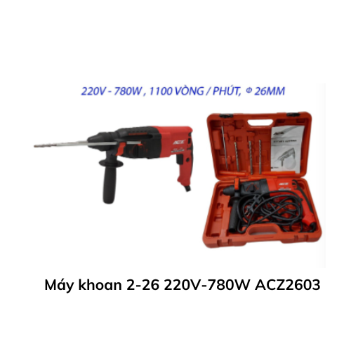 Máy khoan 2-26 220V-780W ACZ2603