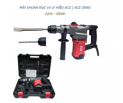 Máy khoan đục14 ly 220V-850W ACZ2606