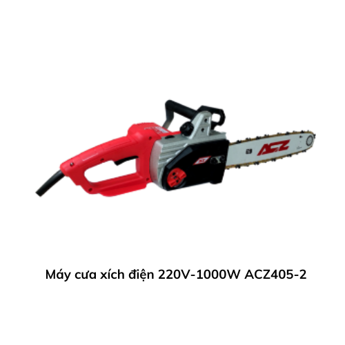 Máy cưa xích điện 220V-1000W ACZ405-2 