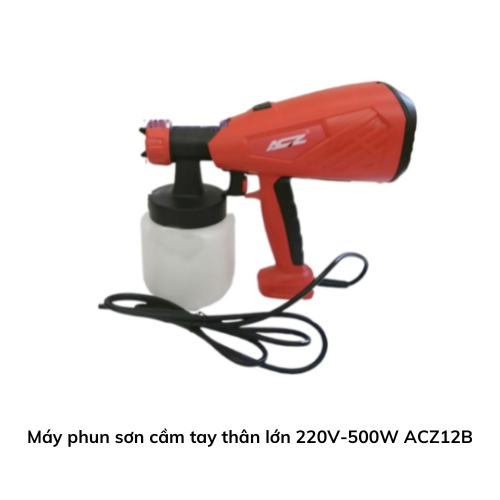 Máy phun sơn cầm tay thân lớn 220V-500W ACZ12B