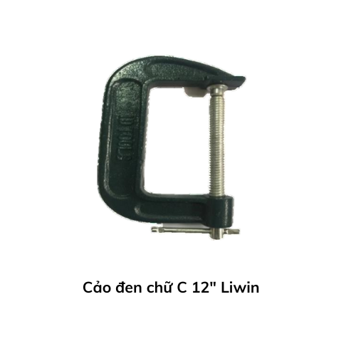 Cảo đen chữ C 12" Liwin