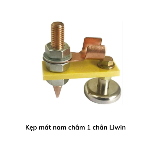 Kẹp mát nam châm 1 chân Liwin