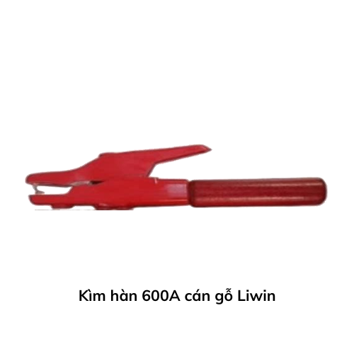 Kìm hàn 600A cán gỗ Liwin