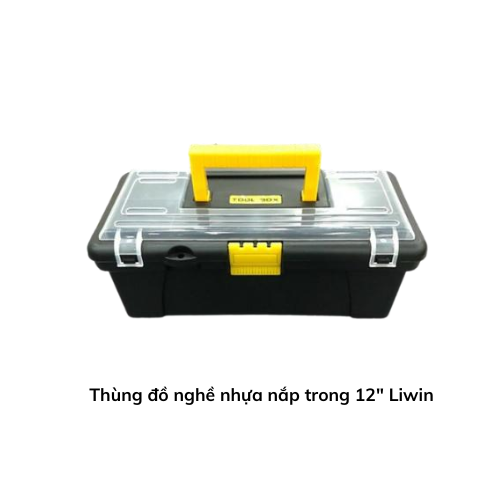 Thùng đồ nghề nhựa nắp trong 12"  Liwin