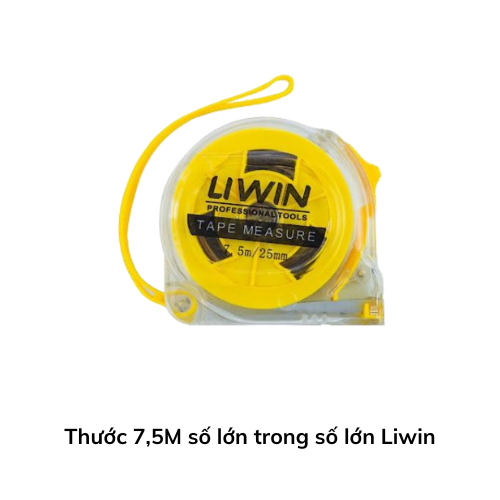 Thước 7,5M số lớn trong số lớn Liwin