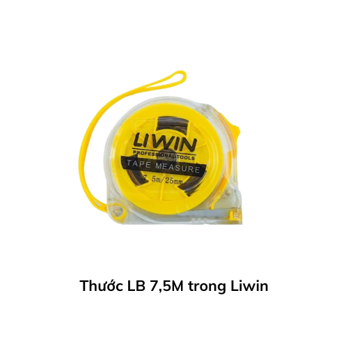 Thước LB 7,5M trong Liwin