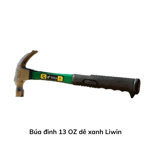 Búa đinh 13 OZ dê xanh Liwin