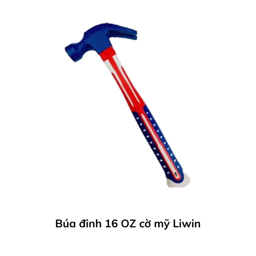 Búa đinh 16 OZ cờ mỹ Liwin