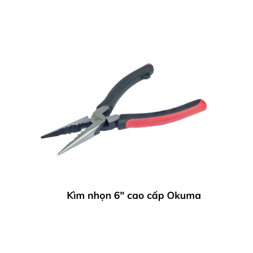 Kìm nhọn 6" cao cấp Okuma