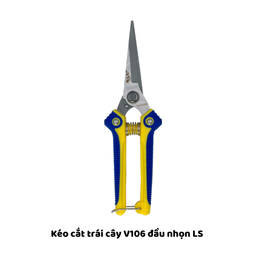 Kéo cắt trái cây V106 đầu nhọn LS