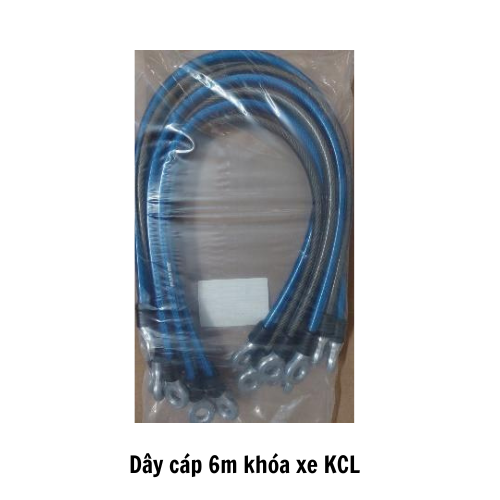 Dây cáp 6m khóa xe KCL